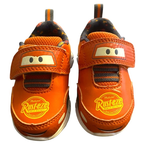 Disney Other - Disney Cars Orange Sneakers